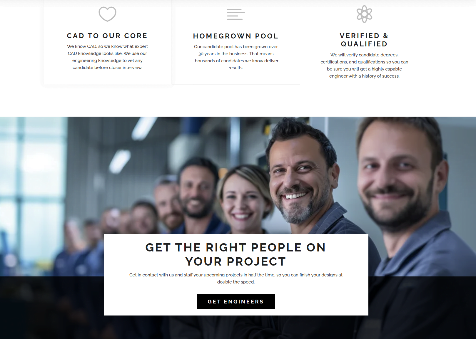 dv staffing page