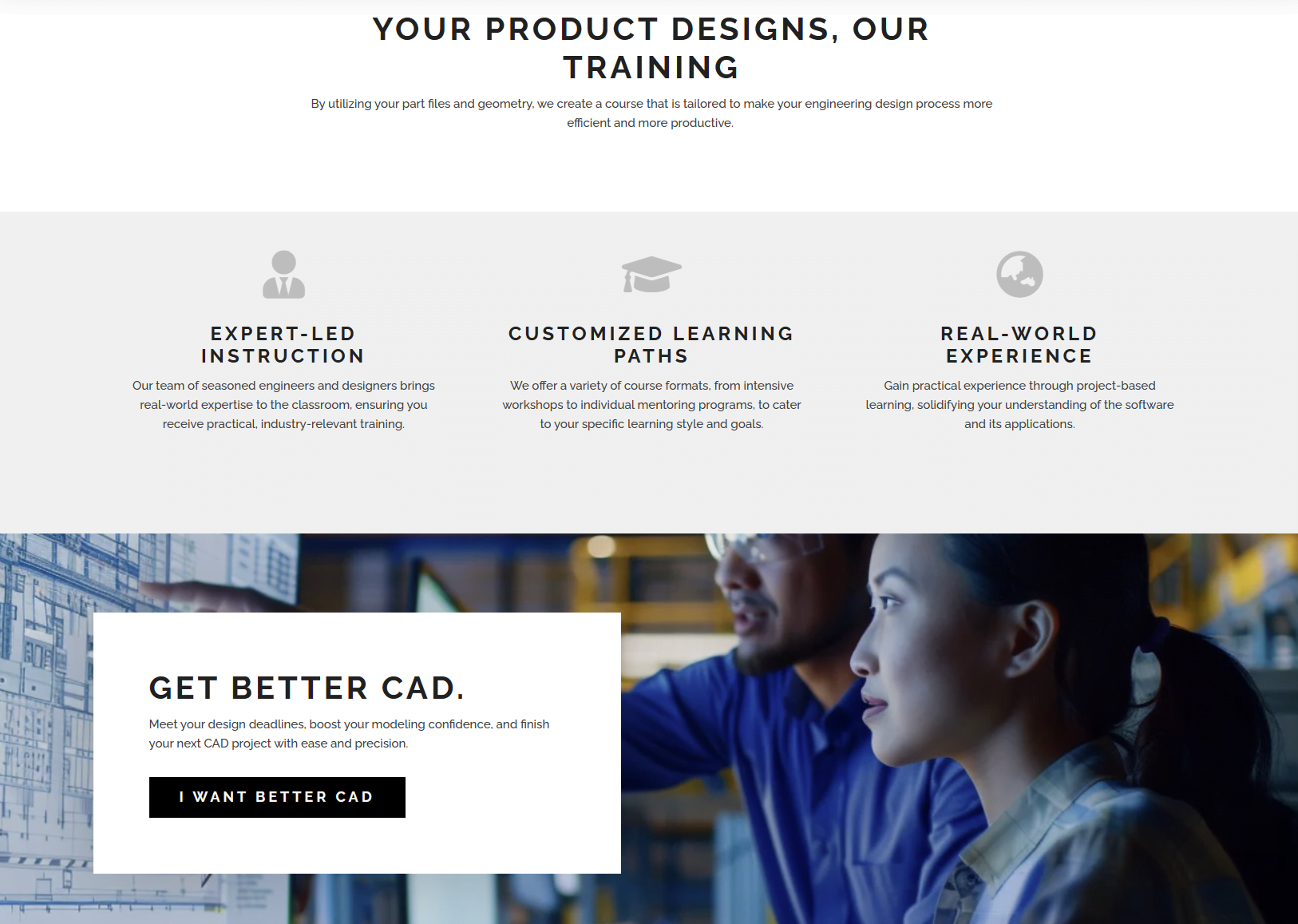 dv cad training page